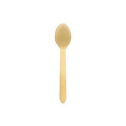 ECatering Essentials Eco-Friendly 6.2inch Wooden Birchwood Spoons (1000)