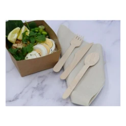 ECatering Essentials Eco-Friendly 6.5inch Wooden Birchwood Knives (1000)