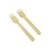 ECatering Essentials Eco-Friendly 6.2 Inch Wooden Birchwood Forks (1000)