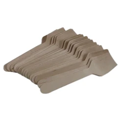 ECatering Essentials 100% Natural Wood 95mm Ice Cream Scoop