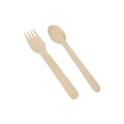 ECatering Essentials Eco-Friendly 6.2inch Wooden Birchwood Spoons (1000) - Image 3
