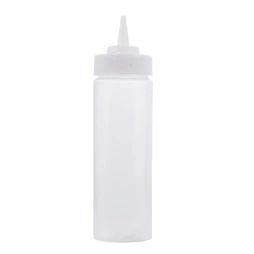 Clear Squeeze Sauce Bottle 12oz - Image 2