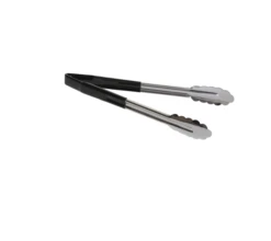 Vinyl Coated Black Serving Tongs 315mm
