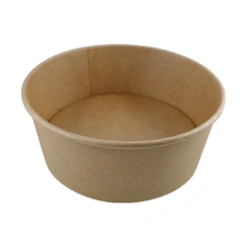 ECatering Essentials 1000cc Kraft Cardboard Salad Bowl 1PE (300)