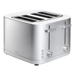Zwilling 4 Short Slots Toaster Silver