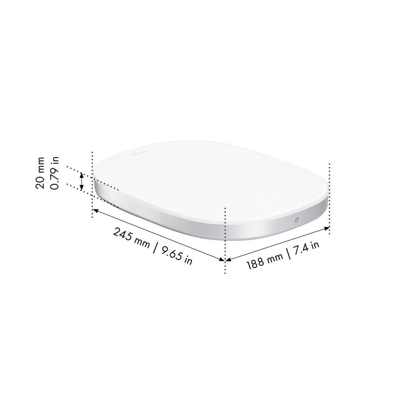 Zwilling Digital Kitchen Scale Silver - Image 3