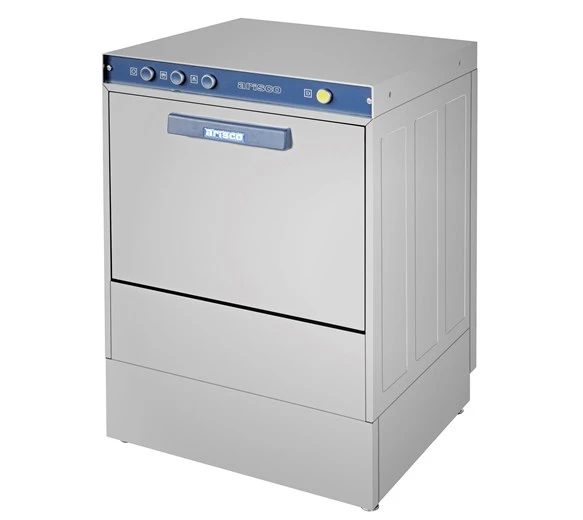Arisco 500mm Basket Dishwasher And Glasswasher With Drain Pump. 5kW