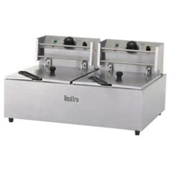 Quattro 2 X 10 Litre Twin Tank Commercial Electric Fryer