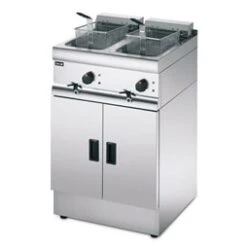 Lincat Silverlink 600 Commercial Twin Tank Electric Freestanding Fryer 2 X 9ltr