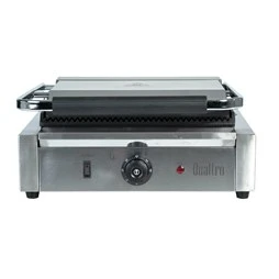 Quattro Heavy Duty Large Single Panini - Contact Grill Ribbed Top + Bottom Plates - Image 5