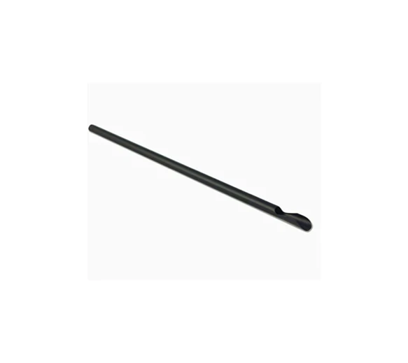 ECatering Essentials Black Compostable Spoon Straws 8mm (Box Of 200) - Image 3