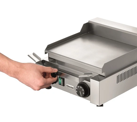 Bartscher 10 Inch - 260mm Wide Fry Top Electric Griddle - Image 5