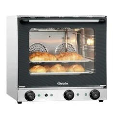 Bartscher Commercial Convection Oven With Steam & Grill 62L Capacity