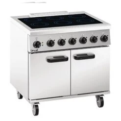 Lincat Phoenix PHER01 6 Zone Commercial Induction Range On Castors. 3 Phase