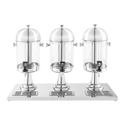 Quattro Triple 3 X 8 Litre Executive Juice Dispenser With Ice Chambers