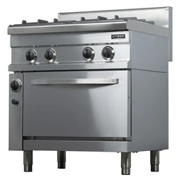 Arisco Heavy Duty 4 Burner Gas Range Cooker - Natural Gas Or LPG - Image 5