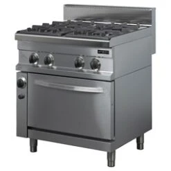 Arisco Heavy Duty 4 Burner Gas Range Cooker - Natural Gas Or LPG