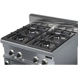 Arisco Heavy Duty 4 Burner Gas Range Cooker - Natural Gas Or LPG - Image 2