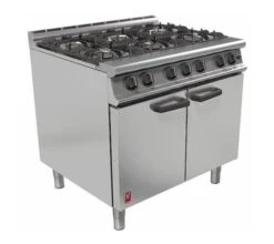 Falcon Dominator 6 Burner Natural Commercial Gas Range Cooker