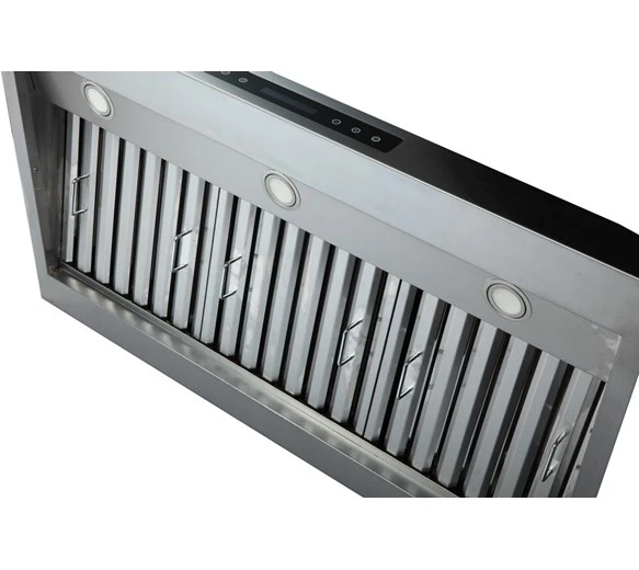 Quattro 1200mm Wide 610mm Deep Commercial Extractor Hood With Motor - Image 5