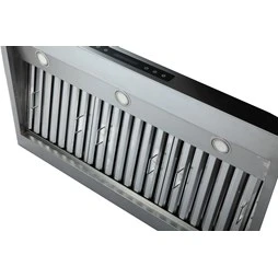 Quattro 1200mm Wide 610mm Deep Commercial Extractor Hood With Motor - Image 2