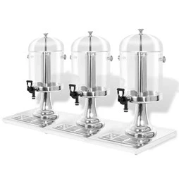 Quattro Triple 3 X 8 Litre Executive Juice Dispenser With Ice Chambers - Image 2