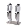 Quattro Stainless Steel Double Jug Milk Shaker MS2