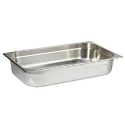 ECatering Stainless Steel 1/1 Gastronorm Pan 3L Capacity